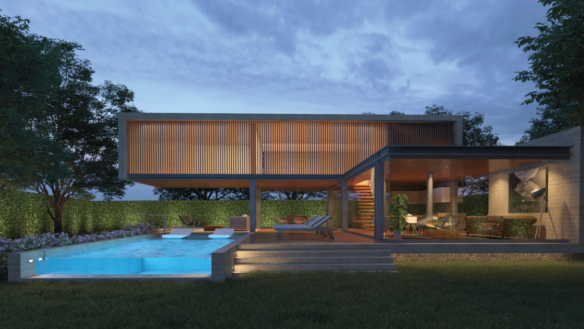 Casa Fundo Pradera, Fundo Pradera, Asia